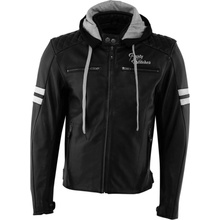 Rusty Stitches Jack JARI HOODED čierno-biela