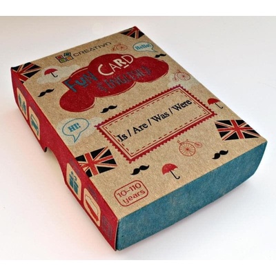 Creativo Fun card English: Prepositions, prepositions