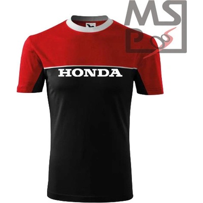 Pánske tričko s motívom Honda červené