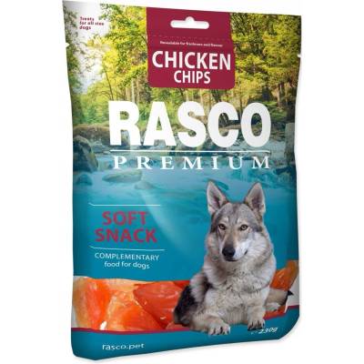 RASCO PREMIUM SOFT SNACK CHICKEN CHIPS pochúťky pre psa 230 g