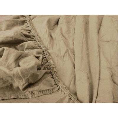 Profod jersey comfort napínací prostěradlo cappuccino 70x140
