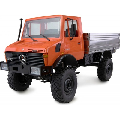 Amewi 22630 Unimog Advanced orange elektrický RC model nákladného automobilu RtR 1:12