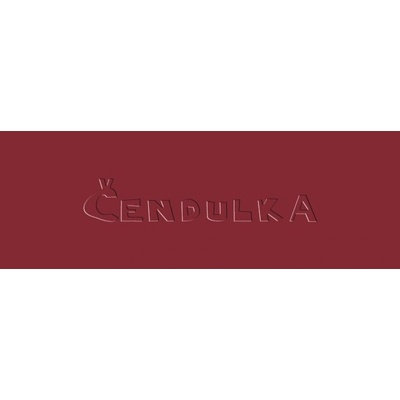 Zdrhovadlo zip plastový 16cm nedělitelný šíře 3mm tm. červená