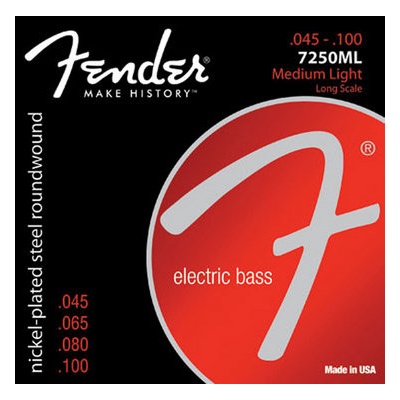 Fender Super 7250 Bass Strings 45-100