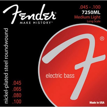 Fender Super 7250 Bass Strings 45-100