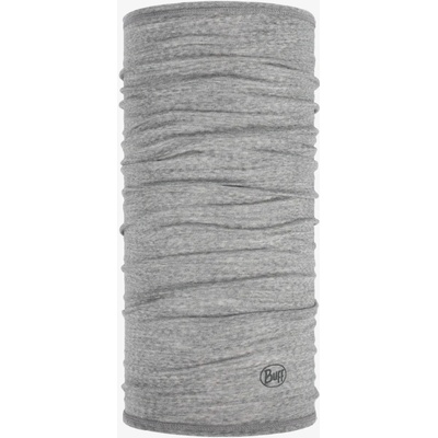 Buff LW Merino Wool Tubular solid light grey
