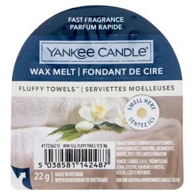 Yankee Candle vosk do aromalampy Fluffy Towels 22 g – Zboží Mobilmania