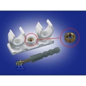 Onnline Double handle with double thread screw. 25-28mm