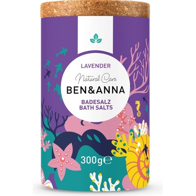 Ben & Anna Koupelová sůl Lavender 300 g
