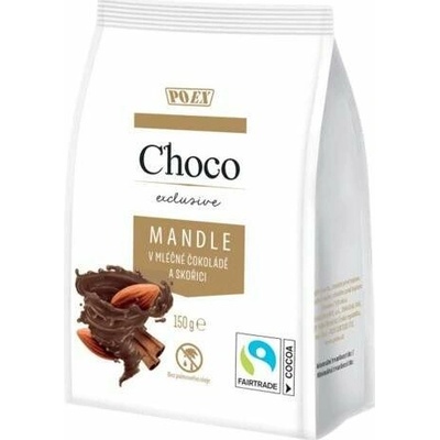 POEX Choco Exclusive Mandle v ml.čoko.a skoři.150 g