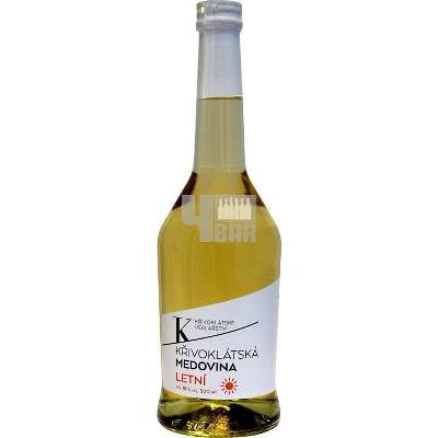 Česká Včela Křivoklátská medovina letní 0,5 l (holá láhev)