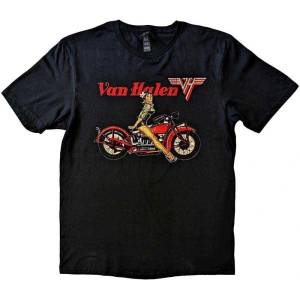 Van Halen Pin-up Motorcycle Black M Риза (VHTS21MB02)