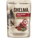 Shelma Cat s hovädzím paradajkami a bylinkami v omáčke 85 g