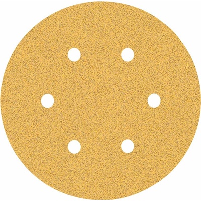 BOSCH Brúsny papier EXPERT C470 so 6 otvormi, 150 mm, zrnitosť 60, 5 ks 2608900814