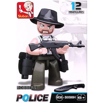 Sluban B0586H Figurky Policajti a zloději 1 ks