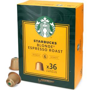 Starbucks | Blonde Espresso Roast - 36 капсули Starbucks® by Nespresso®