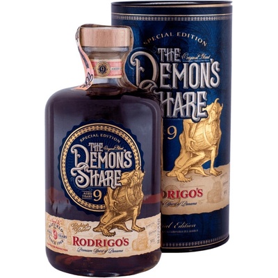 The Demon's Share Rodrigo's 9-ročný v Tube 40% 0,7 l (tuba)