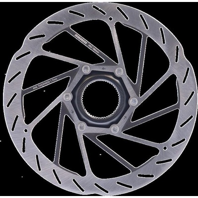 Sram DB HS2 Centerlock 180 mm stríbrná