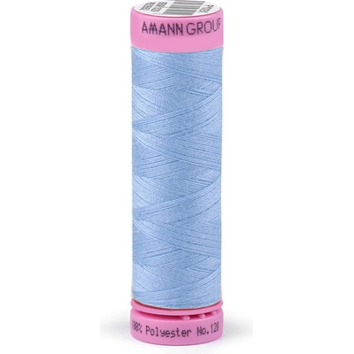 Stoklasa Polyesterové nitě návin 100 m Aspo Amann Balení: 5 ks, Varianta: 0814 Baby Blue 0814 Baby Blue