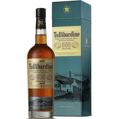 Tullibardine 500 Sherry Finish 43% 0,7 l (karton)