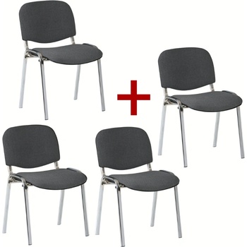 Antares Konferenčná stolička VIVA chrom 3+1