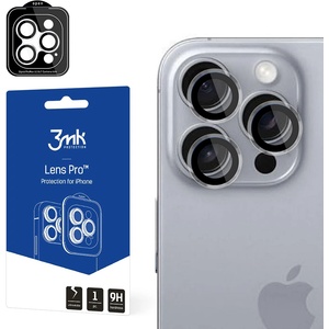 3mk Protection Протектор - Камера за iPhone 16 Pro / iPhone 16 Pro Max - 3mk - Защита на лещите Pro - Прозрачен