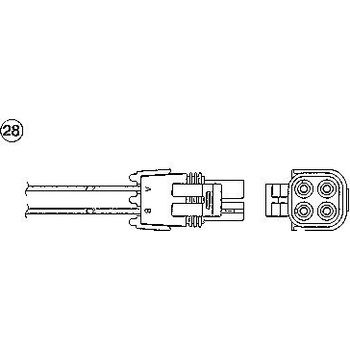 Lambda sonda NGK OZA448-E43