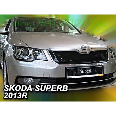 ŠKODA SUPERB II ZIMNÍ CLONA HEKO PŘEDNÍ MASKY 04011