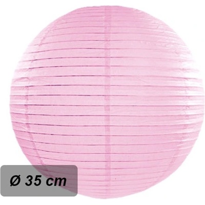 Party Deco Lampion kulatý 35 cm růžový