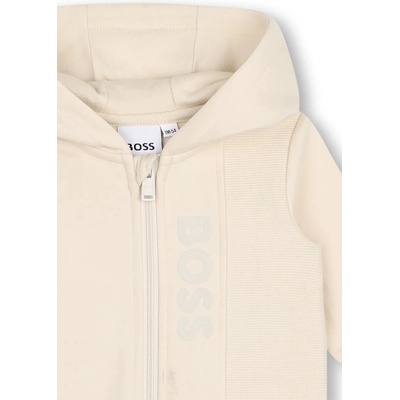 BOSS гащеризон с качулка за бебе с памук (j53296)