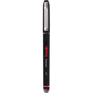 rOtring Химикалка с ролка, 0, 7 мм, капачка, ROTRING "Rollerball", черна NRR2146104 (NRR2146104)