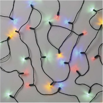 Emos Svetelná reťaz LED vianočná reťaz tradičná 26,85 m vonkajšia aj vnútorná multicolor D4AM13