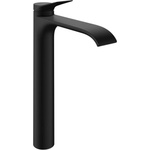 Hansgrohe Vivenis - Смесител за мивка, EcoSmart, CoolStart, матово черно 75045670 (75045670)