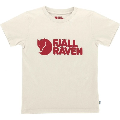 Fjällräven Детска тениска Fjällräven Kid's Fjällräven Logo T-Shirt - Chalk White - размер 110 (EU) (704-2211-0711)