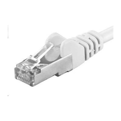 Premiumcord sp6asftp100W Patch, CAT6a S-FTP, RJ45-RJ45, AWG 26/7, 10m, bílý