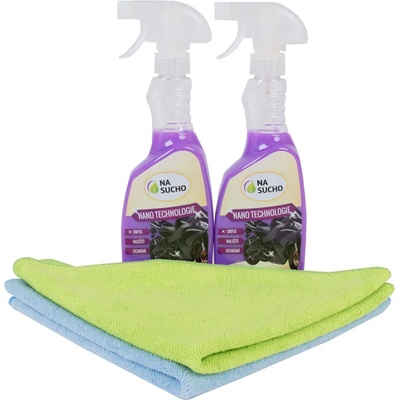 Nasucho Ultra nano MOTO 2 x 500 ml + 2x utěrka