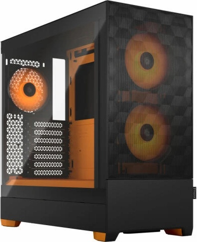 Fractal Design Pop Air RGB Orange Core TG Clear (FD-C-POR1A-05)