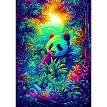 Image 1 of Enjoy - Puzzle Panda Corner - 1 000 piese