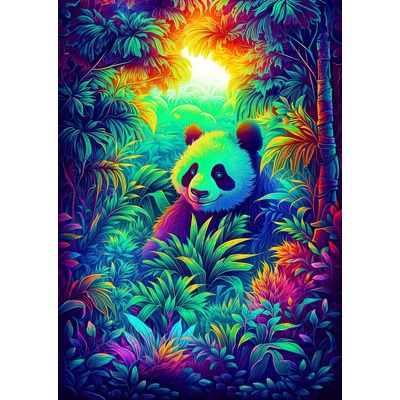 Enjoy - Puzzle Panda Corner - 1 000 piese
