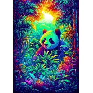 Enjoy - Puzzle Panda Corner - 1 000 piese