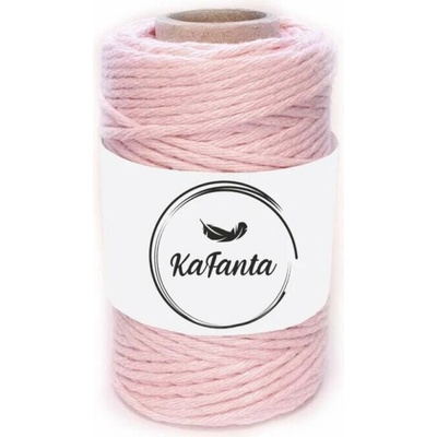 Macrame priadza KaFanta 2mm/60m - ružová