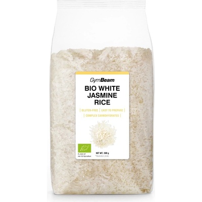 GymBeam БИО бял жасминов ориз 500 g