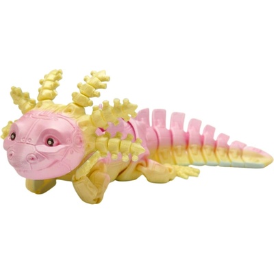 Axolotl Robot Dúhový 25cm