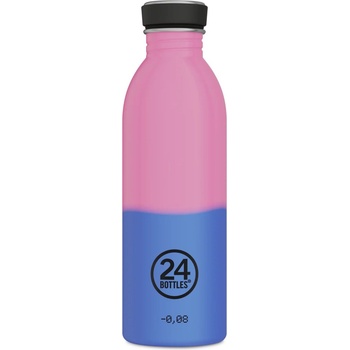 24Bottles Бутилка за вода Urban Bottle Reactive 500 мл розова и синя (001853)