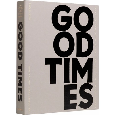 Fotoalbum GOOD TIMES, šedá, Printworks