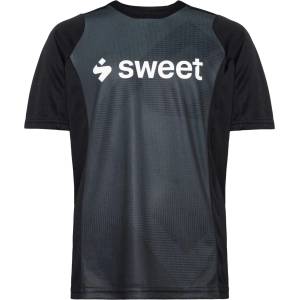 Sweet Protection Детска фланелка с къс ръкав за колоездене Sweet Protection Kid's Hunter II Trail T-Shirt Cycling jersey - Black - размер 128 (EU) (756-0257-0111)