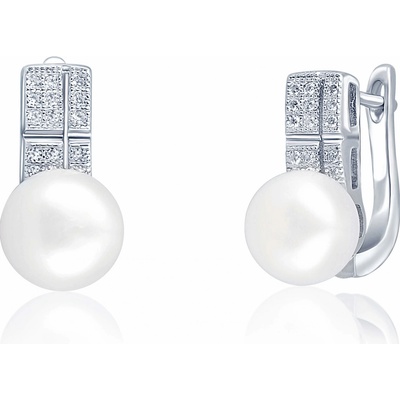 JwL Luxury Pearls s pravou perlou a zirkony JL0644