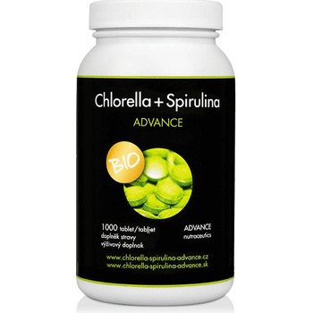 Advence Chlorella + Spirulina BIO 1000 tablet