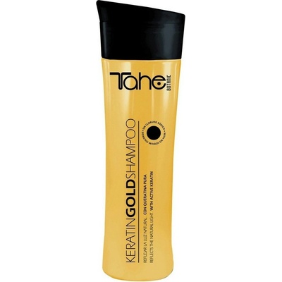 Tahe Keratin Gold šampón s keratínom na poškodené a suché vlasy 300 ml