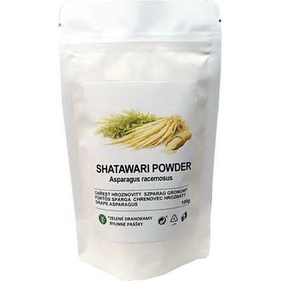 Zelené Drahokamy Shatawari šatavari prášek 100 g